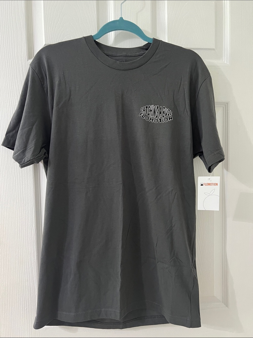 Men’s Dark Gray Graphic Logo Tee